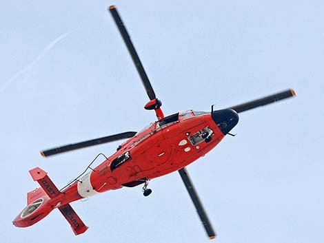 Coast Guard HH-65A Dolphin Helicopters