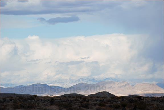 Mojave Desert Clouds