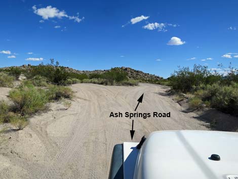 Ash Springs Rock Art Site Road