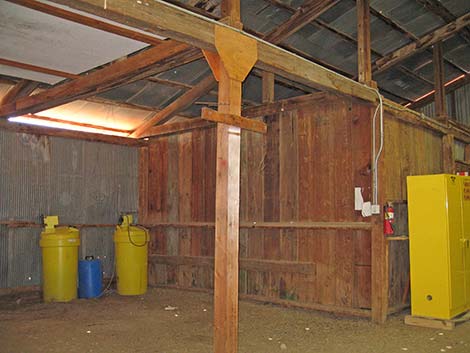 Walking Box Ranch, Inside the Barn