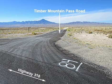 Timber Mountain Pass Road