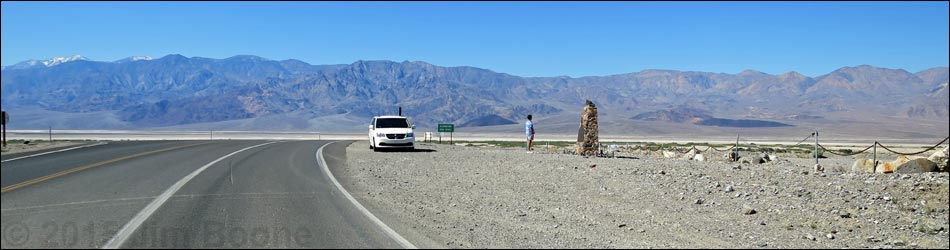 Death Valley 49'ers Gateway Monument