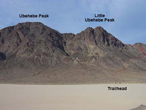 little ubehebe peak