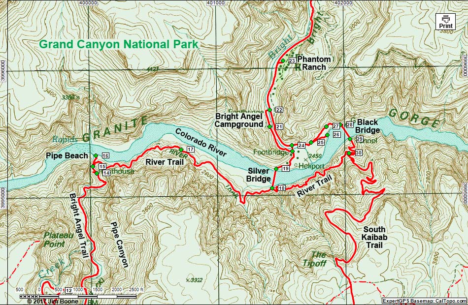 River Trail Map