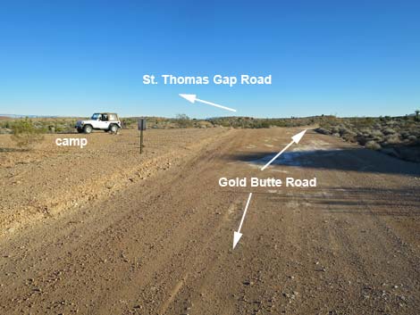 Gold Butte Road Campsites