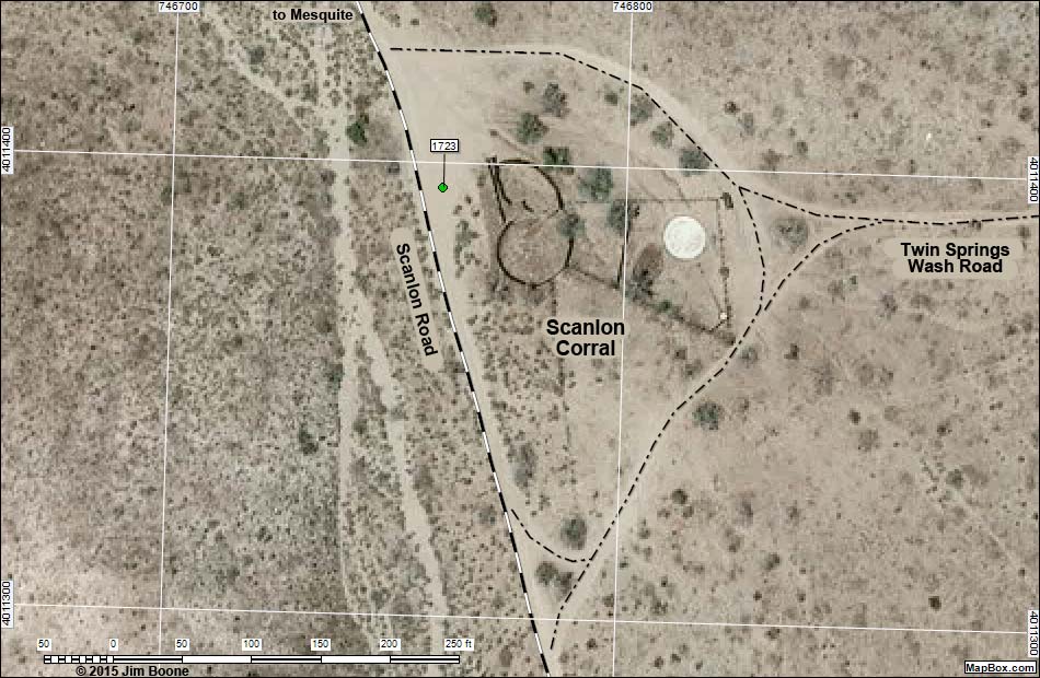 Willow Wash Corral Map