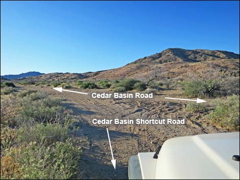 Cedar Basin Shortcut Road