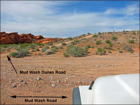 Mud Wash Dunes Road