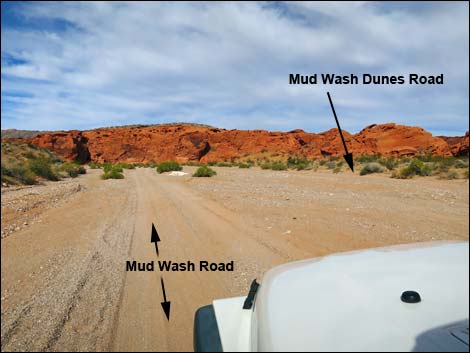 Mud Wash Dunes Road