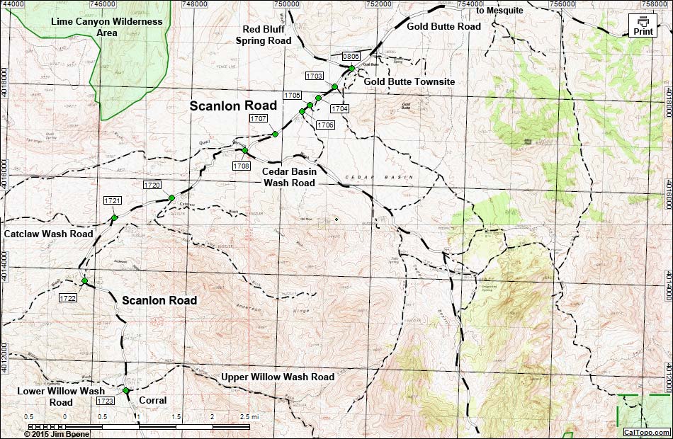 Scanlon Road Map