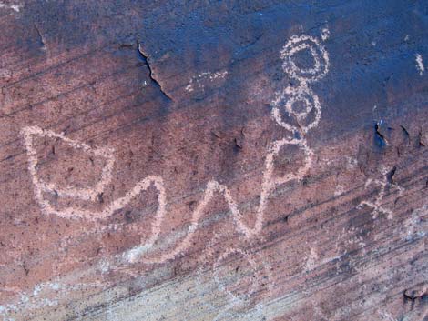 Lake Mead petroglyphs