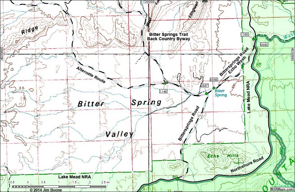Bitterspring Road Map