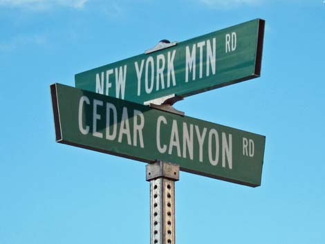 Cedar Canyon Road