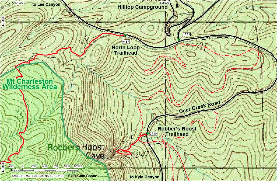 Lovell Canyon Trailhead
