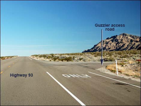 Guzzler Access Road