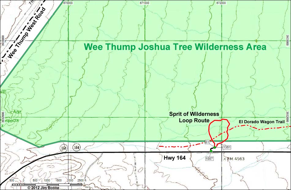 Wee Thump Joshua Tree Wilderness Area