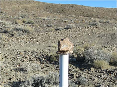 Illegal Mining Claim Markers