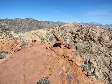 Summit cairn