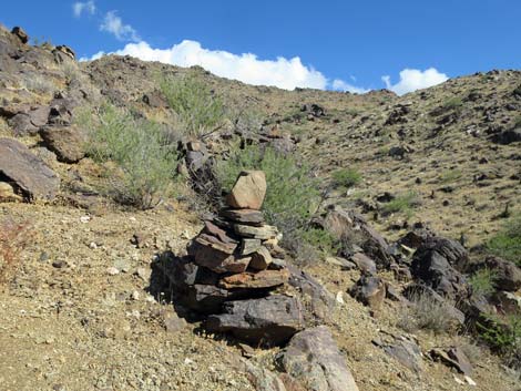 Mining Claim Marker Cairns