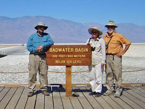 Badwater boardwalk