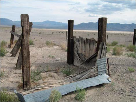 Desert Dry Lake Corral