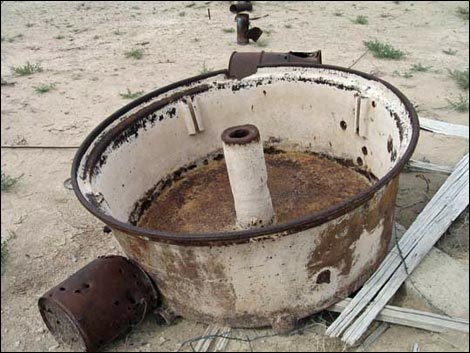 Desert Dry Lake Well