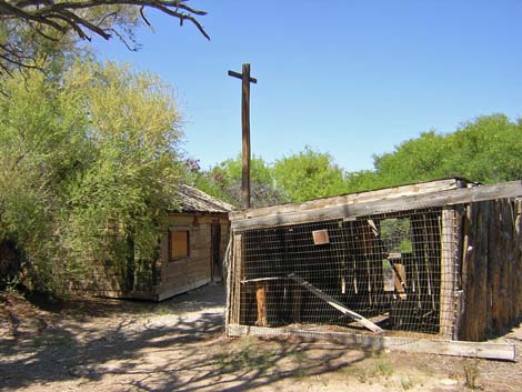 Railroad Tie Cabin