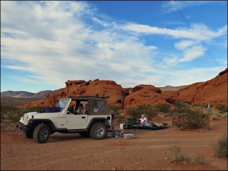 Mud Wash Dunes Campsite