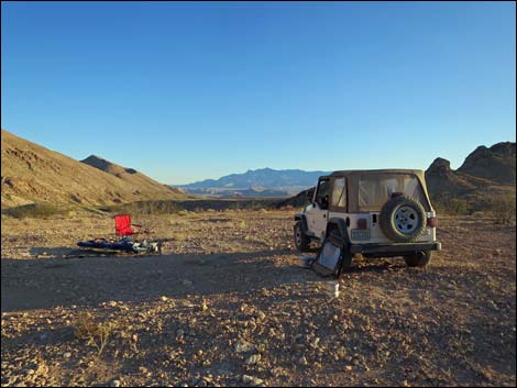 Red Bluff Spring Road Saddle Campsite