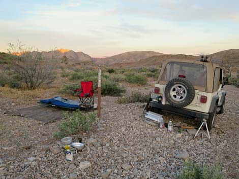 Gold Butte Campsites