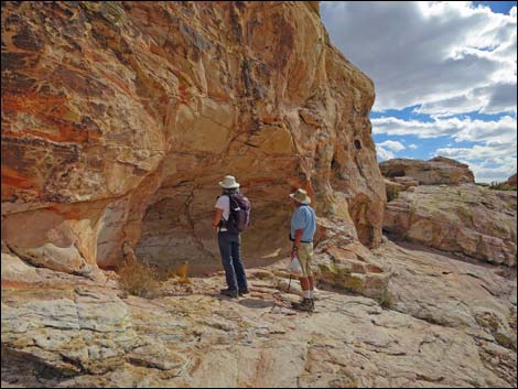 Falling Man Rock Art Site