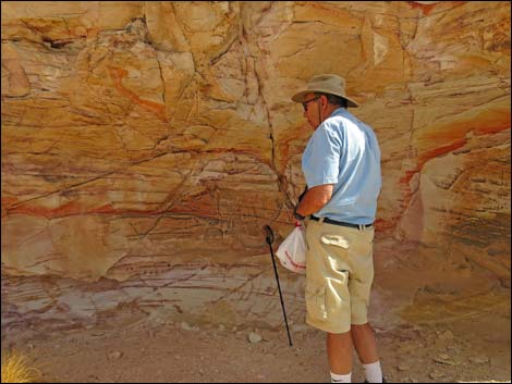 Falling Man Rock Art Site