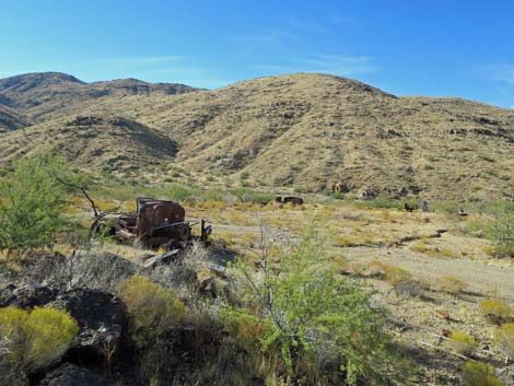 Nevada Mica Mine Road