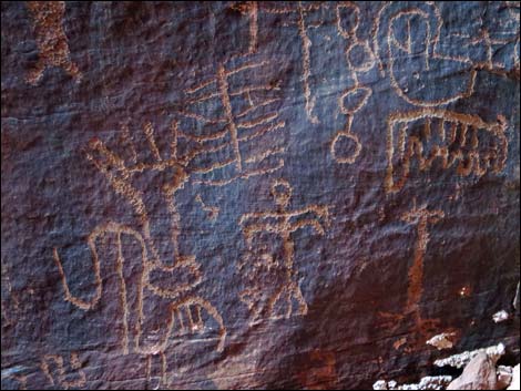 Gold Butte petroglyphs