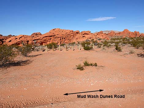 Mud Wash Dunes Road