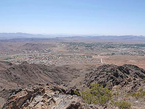 Hiking Around Las Vegas, Lake Mead NRA, Black Mountain Overlook Trail