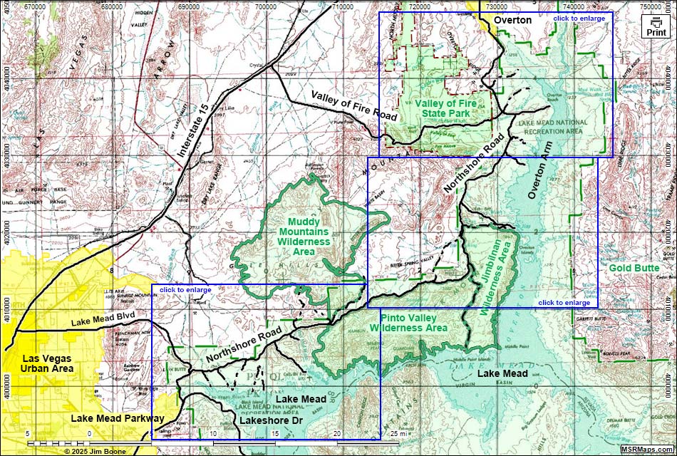 Northshore Road Map