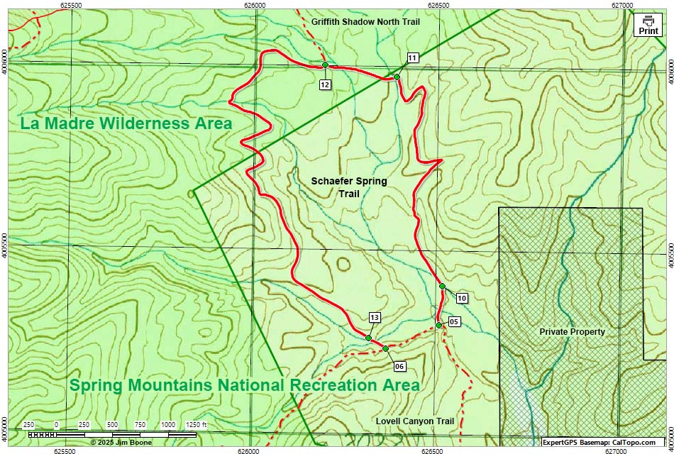 schaefer spring map