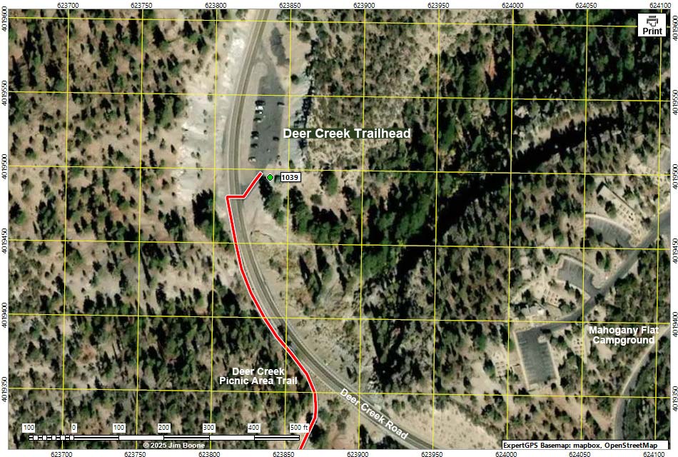 Trailhead Map