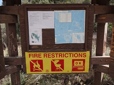 Lovell Canyon Trailhead