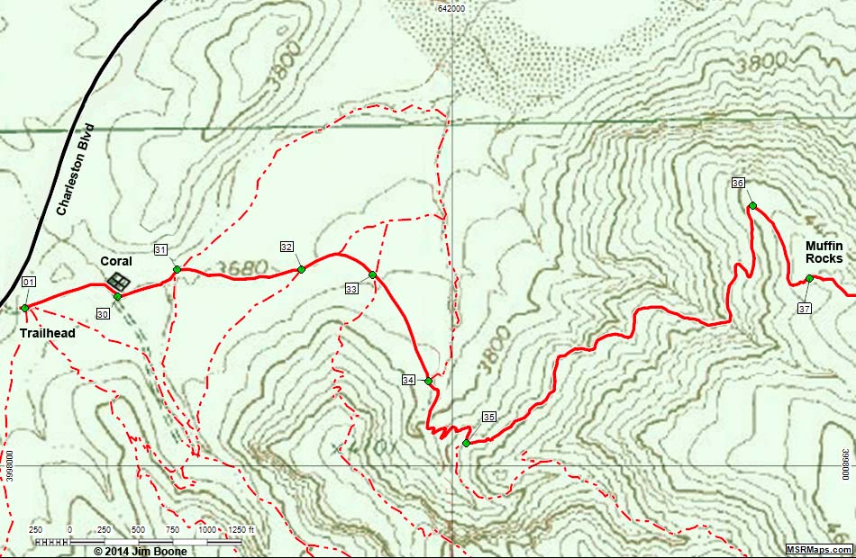 Muffin Trail Map