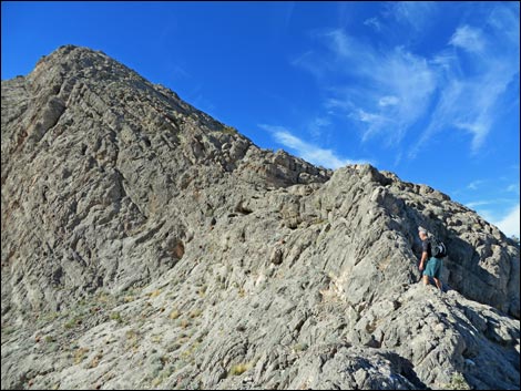 Lone Mountain, East Ridge