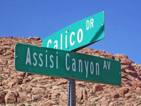 Calico Basin Road