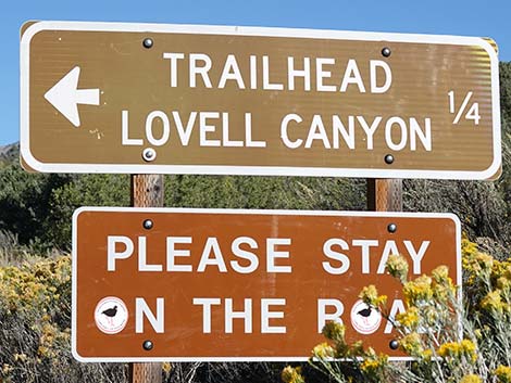 Lovell Canyon Road