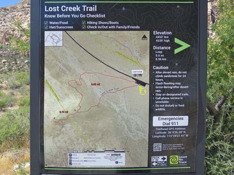 Lost Creek Trailhead